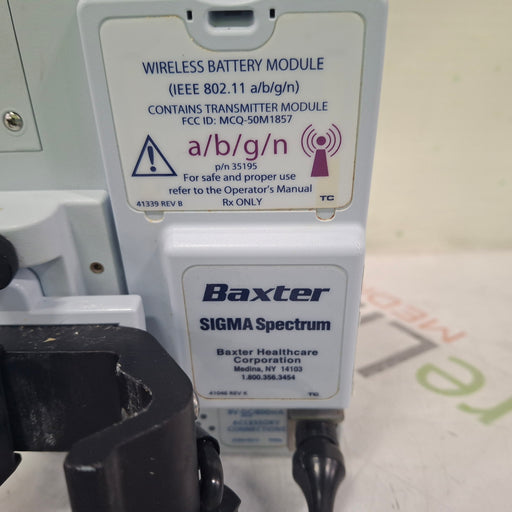 Baxter Baxter Sigma Spectrum 6.05.14 with A/B/G/N Battery Infusion Pump Infusion Pump reLink Medical