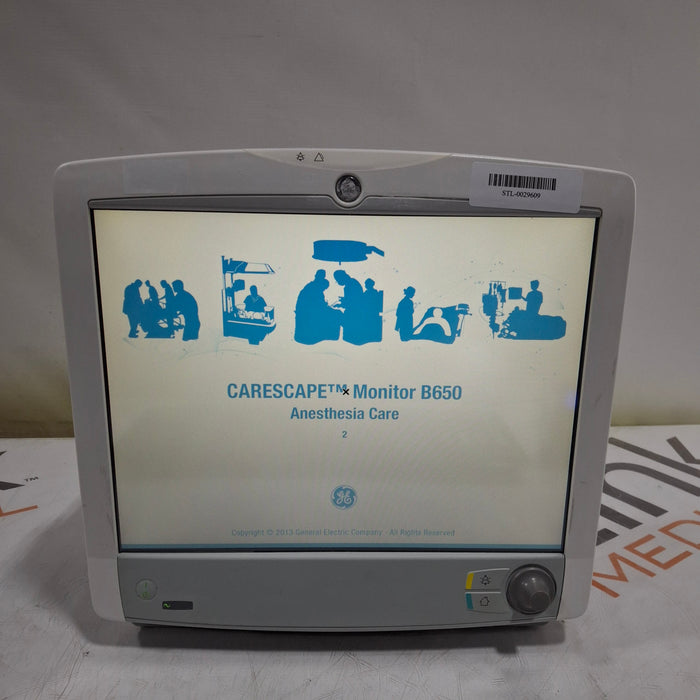 GE Healthcare GE Healthcare Carescape B650 Anesthesia Care Patient Monitor Patient Monitors reLink Medical