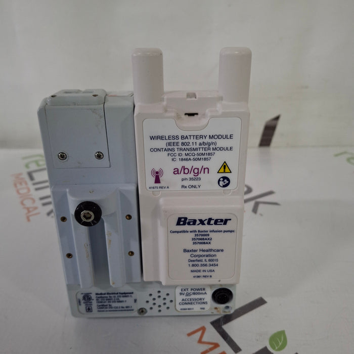 Baxter Sigma Spectrum 8.01.00 with A/B/G/N Battery Infusion Pump