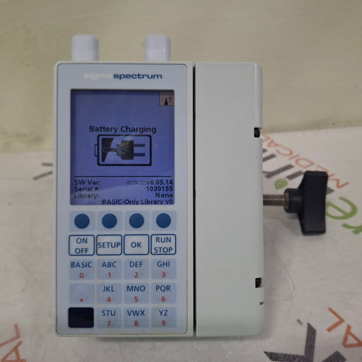 Baxter Baxter Sigma Spectrum 6.05.14 with A/B/G/N Battery Infusion Pump Infusion Pump reLink Medical