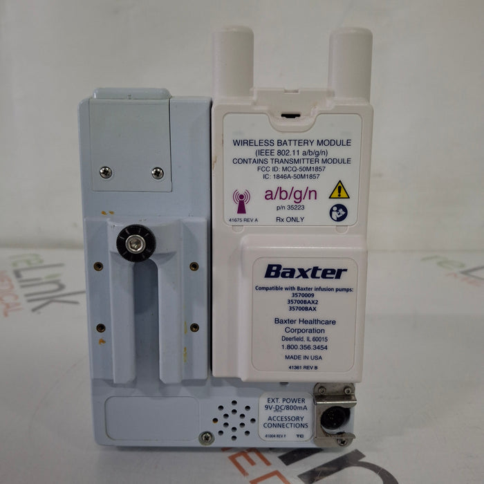Baxter Sigma Spectrum 8.01.00 with A/B/G/N Battery Infusion Pump