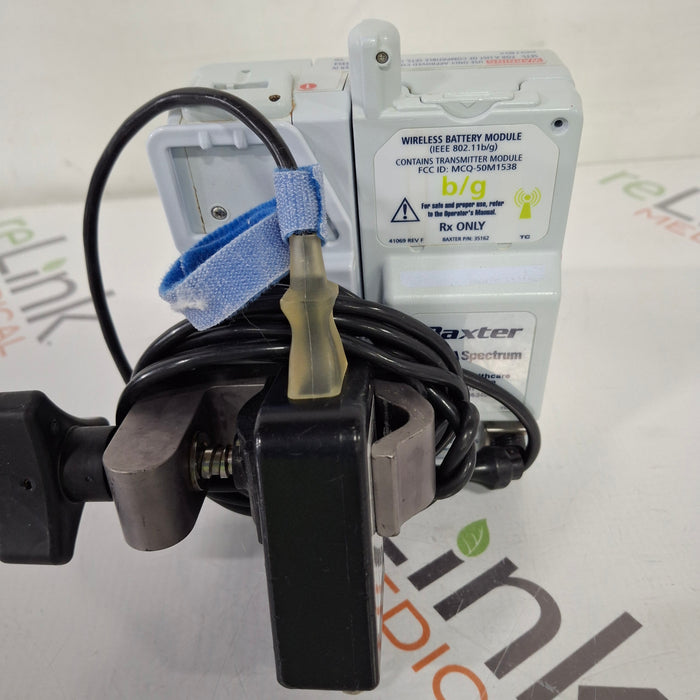 Baxter Baxter Sigma Spectrum 8.01.00 with B/G Battery Infusion Pump Infusion Pump reLink Medical