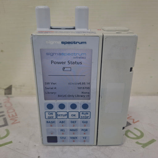 Baxter Baxter Sigma Spectrum 6.05.14 with A/B/G/N Battery Infusion Pump Infusion Pump reLink Medical