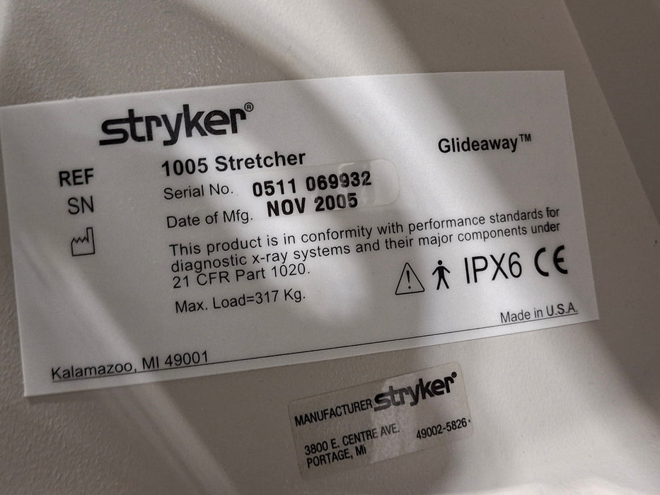 Stryker Stryker 1005 Stretcher Beds & Stretchers reLink Medical