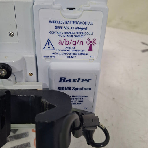 Baxter Baxter Sigma Spectrum 6.05.14 with A/B/G/N Battery Infusion Pump Infusion Pump reLink Medical