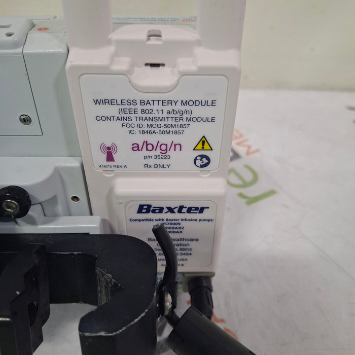 Baxter Sigma Spectrum 6.05.15 with A/B/G/N Battery Infusion Pump