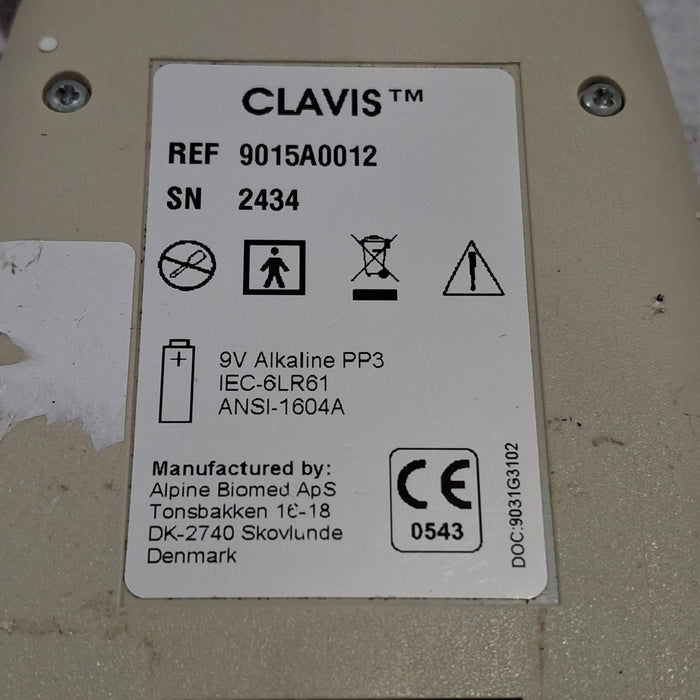 Alpine Biomed ApS Alpine Biomed ApS Dantec CLAVIS 9015A0012 Nerve Stimulator Surgical Equipment reLink Medical