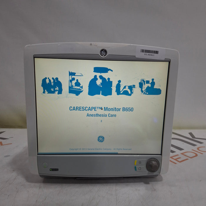 GE Healthcare GE Healthcare Carescape B650 Anesthesia Care Patient Monitor Patient Monitors reLink Medical