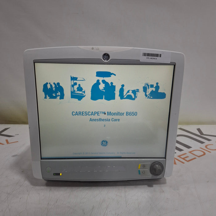 GE Healthcare GE Healthcare Carescape B650 Anesthesia Care Patient Monitor Patient Monitors reLink Medical