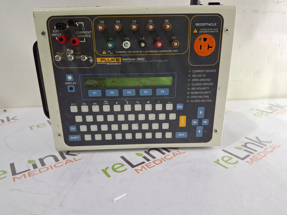 Fluke Fluke MedTester 5000C Electrical Safety Analyzer Test Equipment reLink Medical
