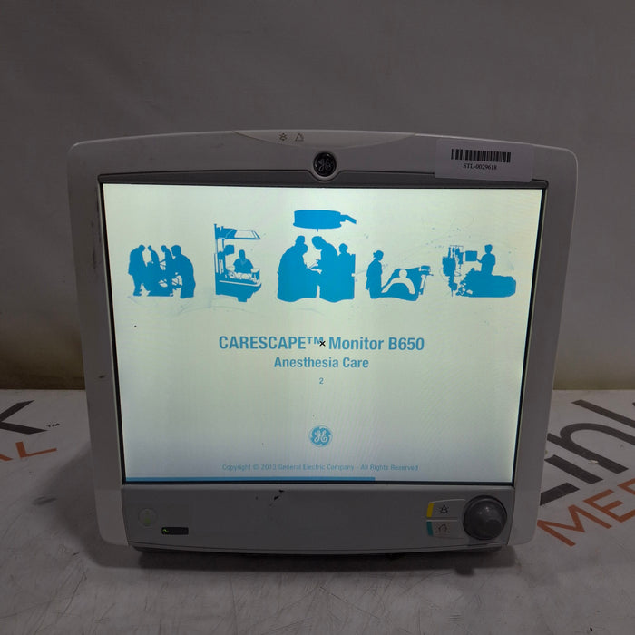 GE Healthcare GE Healthcare Carescape B650 Anesthesia Care Patient Monitor Patient Monitors reLink Medical