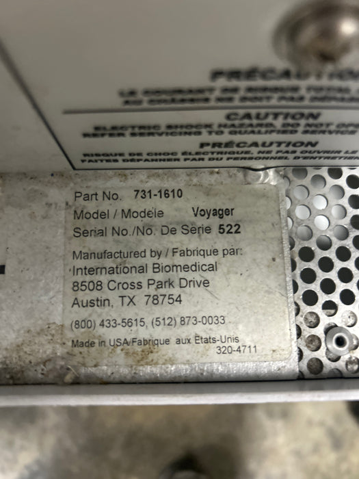 Airborne Voyager Transport Incubator