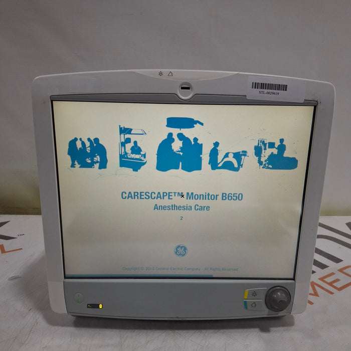 GE Healthcare GE Healthcare Carescape B650 Anesthesia Care Patient Monitor Patient Monitors reLink Medical