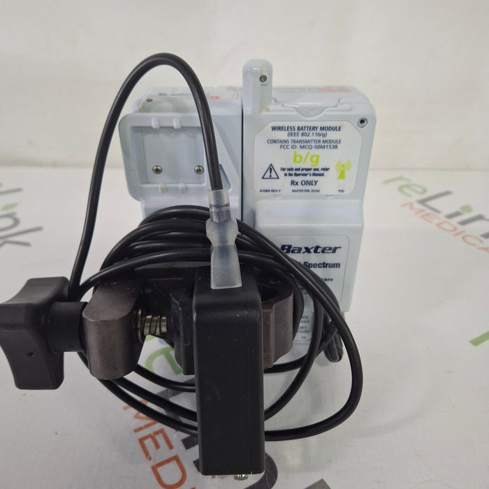 Baxter Baxter Sigma Spectrum 8.01.00 with B/G Battery Infusion Pump Infusion Pump reLink Medical