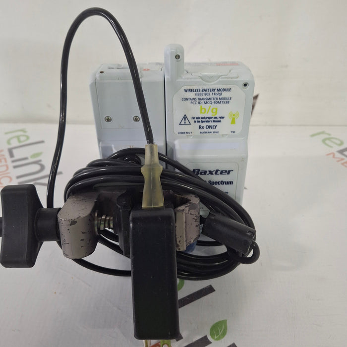 Baxter Baxter Sigma Spectrum 8.01.00 with B/G Battery Infusion Pump Infusion Pump reLink Medical