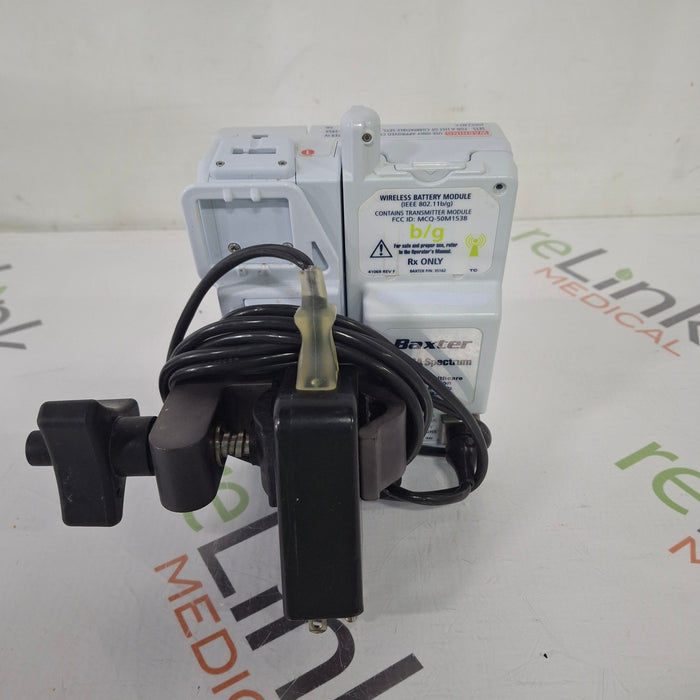 Baxter Baxter Sigma Spectrum 8.01.00 with B/G Battery Infusion Pump Infusion Pump reLink Medical