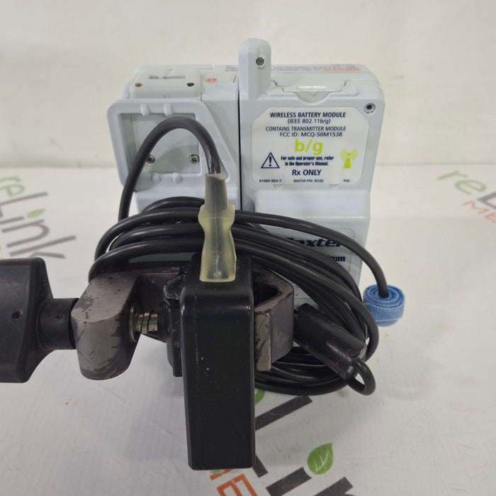 Baxter Baxter Sigma Spectrum 8.01.00 with B/G Battery Infusion Pump Infusion Pump reLink Medical
