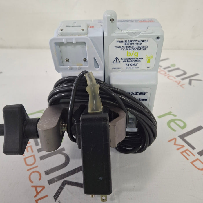 Baxter Baxter Sigma Spectrum 8.01.00 with B/G Battery Infusion Pump Infusion Pump reLink Medical