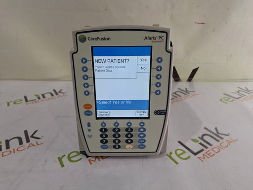 CareFusion CareFusion Alaris 8015 Large Screen POC Infusion Pump Infusion Pump reLink Medical
