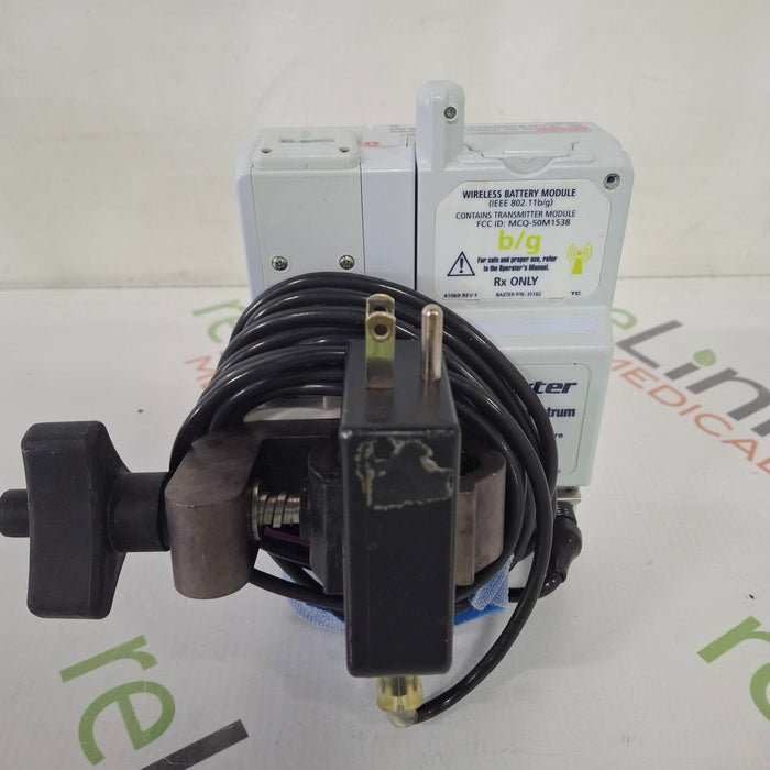 Baxter Baxter Sigma Spectrum 8.01.00 with B/G Battery Infusion Pump Infusion Pump reLink Medical