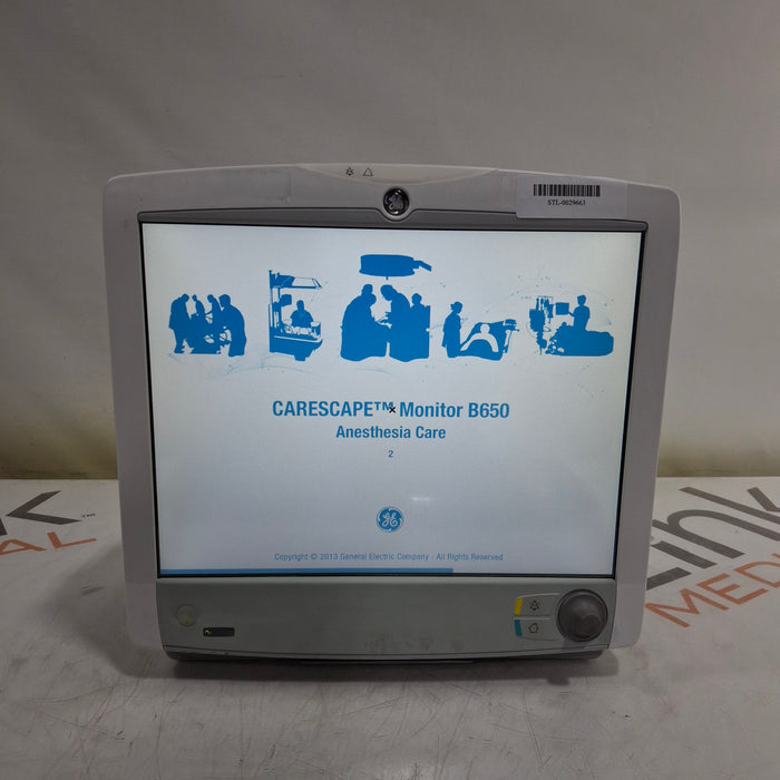 GE Healthcare GE Healthcare Carescape B650 Anesthesia Care Patient Monitor Patient Monitors reLink Medical