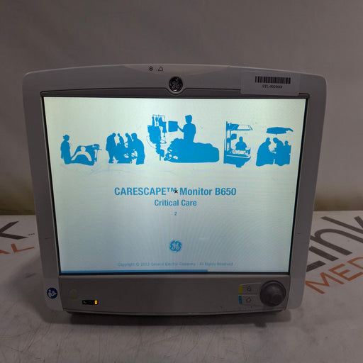 GE Healthcare GE Healthcare Carescape B650 Critical Care Patient Monitor Patient Monitors reLink Medical