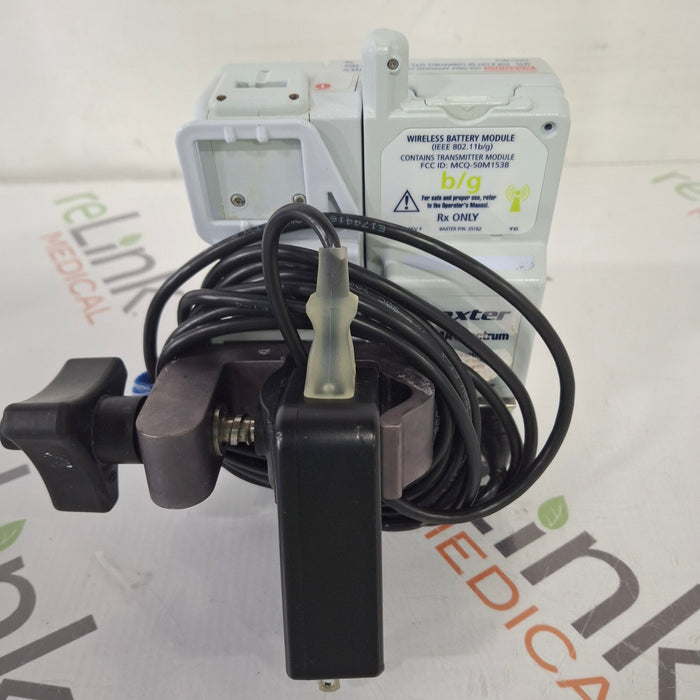 Baxter Baxter Sigma Spectrum 8.01.00 with B/G Battery Infusion Pump Infusion Pump reLink Medical