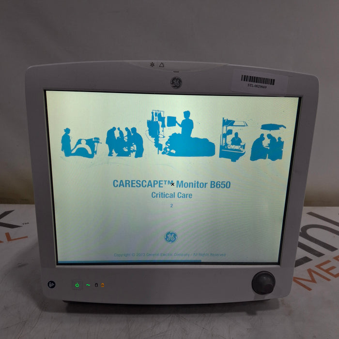 GE Healthcare GE Healthcare Carescape B650 Critical Care Patient Monitor Patient Monitors reLink Medical