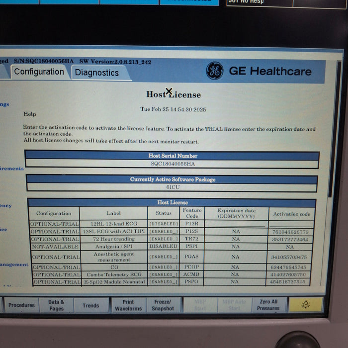 GE Healthcare GE Healthcare Carescape B650 Critical Care Patient Monitor Patient Monitors reLink Medical