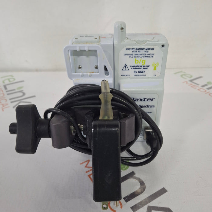 Baxter Baxter Sigma Spectrum 8.01.00 with B/G Battery Infusion Pump Infusion Pump reLink Medical