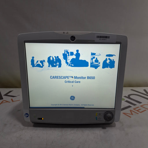 GE Healthcare GE Healthcare Carescape B650 Critical Care Patient Monitor Patient Monitors reLink Medical