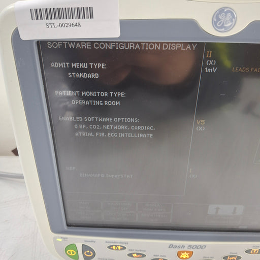 GE Healthcare GE Healthcare Dash 5000 - GE/Nellcor SpO2 Patient Monitor Patient Monitors reLink Medical