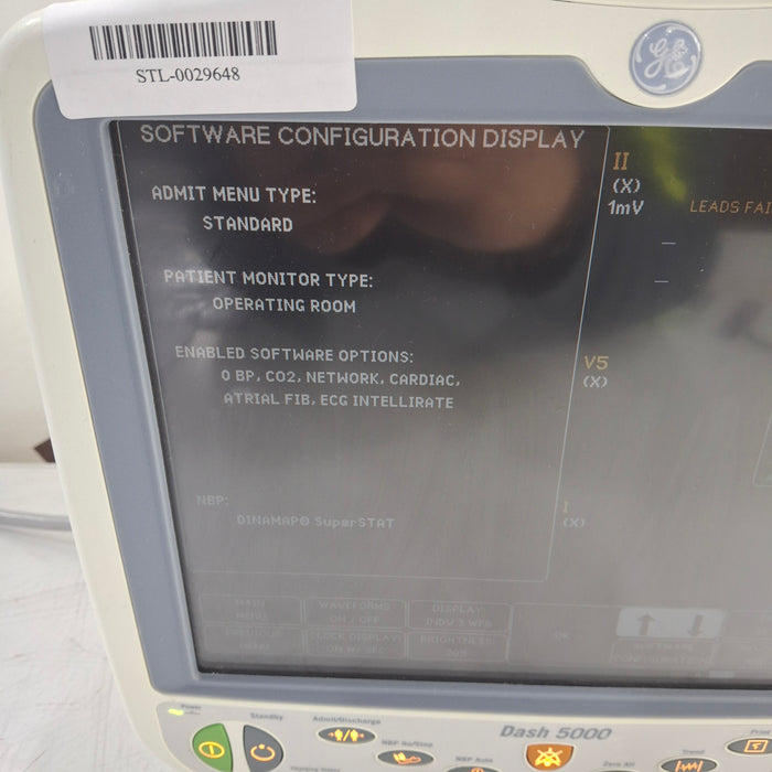 GE Healthcare GE Healthcare Dash 5000 - GE/Nellcor SpO2 Patient Monitor Patient Monitors reLink Medical