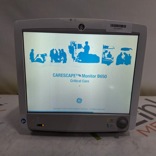 GE Healthcare GE Healthcare Carescape B650 Critical Care Patient Monitor Patient Monitors reLink Medical