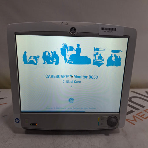 GE Healthcare GE Healthcare Carescape B650 Critical Care Patient Monitor Patient Monitors reLink Medical