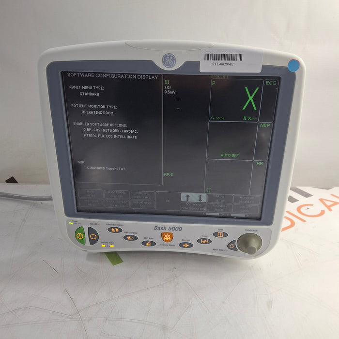 GE Healthcare GE Healthcare Dash 5000 - GE/Nellcor SpO2 Patient Monitor Patient Monitors reLink Medical