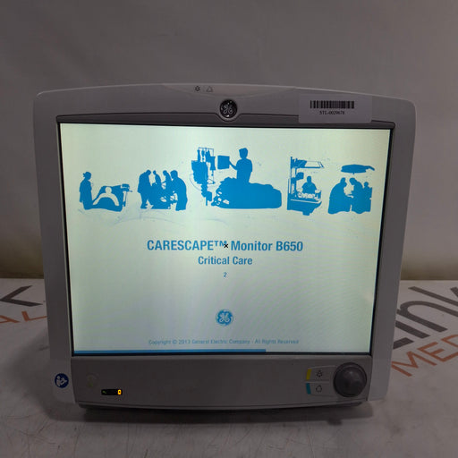 GE Healthcare GE Healthcare Carescape B650 Critical Care Patient Monitor Patient Monitors reLink Medical