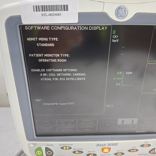 GE Healthcare GE Healthcare Dash 5000 - GE/Nellcor SpO2 Patient Monitor Patient Monitors reLink Medical