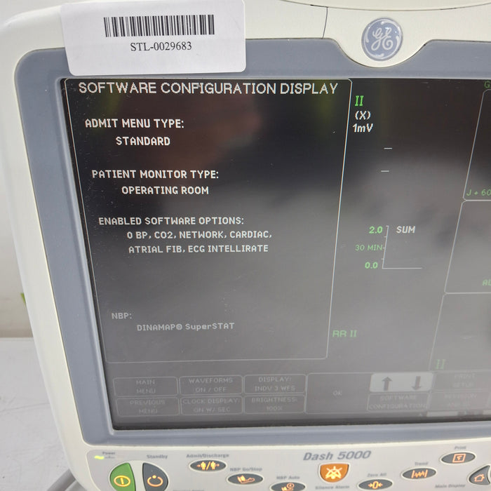 GE Healthcare GE Healthcare Dash 5000 - GE/Nellcor SpO2 Patient Monitor Patient Monitors reLink Medical