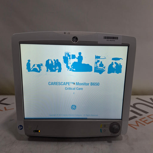 GE Healthcare GE Healthcare Carescape B650 Critical Care Patient Monitor Patient Monitors reLink Medical