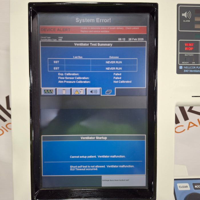 Puritan Bennett Puritan Bennett 840 Ventilator Respiratory reLink Medical