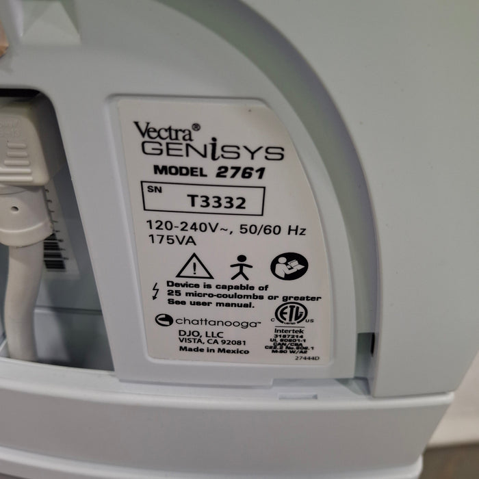 Chattanooga Group Chattanooga Group Vectra Genisys 2761 2-Channel Ultrasound Combo Unit Fitness and Rehab Equipment reLink Medical