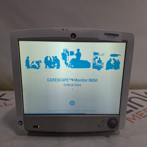 GE Healthcare GE Healthcare Carescape B650 Critical Care Patient Monitor Patient Monitors reLink Medical