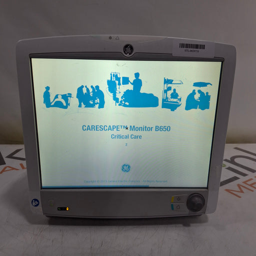 GE Healthcare GE Healthcare Carescape B650 Critical Care Patient Monitor Patient Monitors reLink Medical