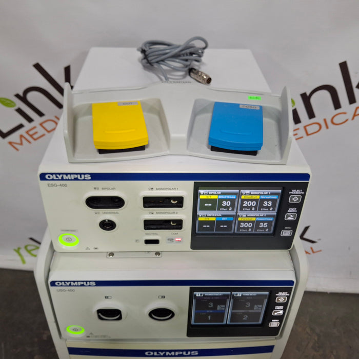 Olympus Olympus ESG-400/USG-400 Thunderbeat System Electrosurgical Units reLink Medical