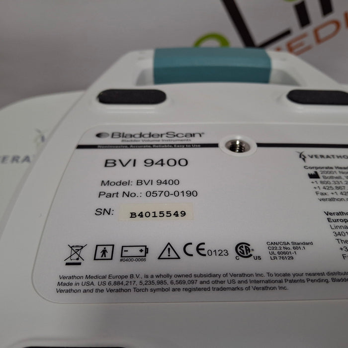 Verathon Medical, Inc Verathon Medical, Inc BVI 9400 Bladderscan Surgical Equipment reLink Medical
