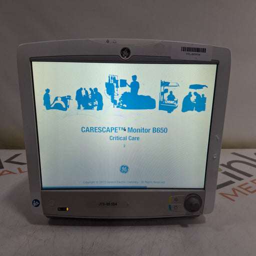 GE Healthcare GE Healthcare Carescape B650 Critical Care Patient Monitor Patient Monitors reLink Medical