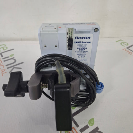 Baxter Baxter Sigma Spectrum 8.01.00 w/o Battery Infusion Pump Infusion Pump reLink Medical