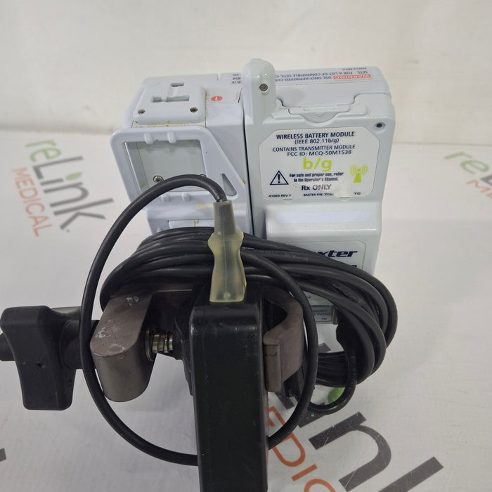Baxter Baxter Sigma Spectrum 8.01.00 with B/G Battery Infusion Pump Infusion Pump reLink Medical
