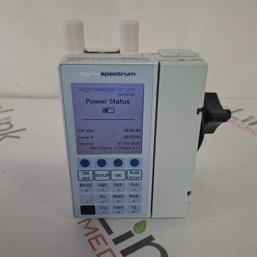 Baxter Baxter Sigma Spectrum 8.01.00 with A/B/G/N Battery Infusion Pump Infusion Pump reLink Medical
